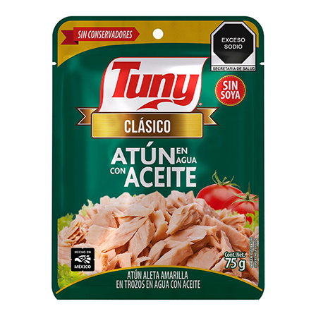 Atun Tuny 75Gr Clasico Aceite Pouch