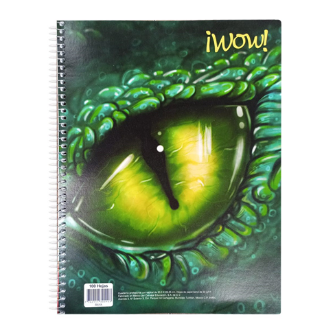 Libreta Profesional Wow Raya 100 Hojas