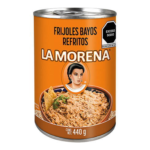 Frijol La Morena 440Gr Bayo Refrito Lata                                                            