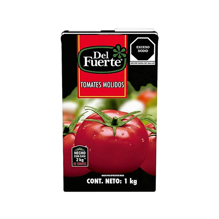 Pure De Tomate Del Fuerte 1Lt Natural                                                               