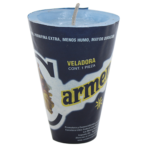 Veladora Carmen #1 1Pz Extra Con Cono