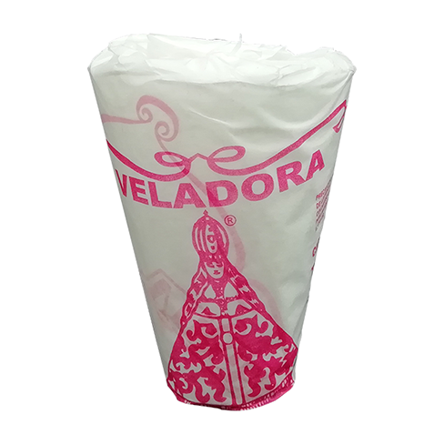 Veladora De Papel Virgen Juquila #2 1Pz