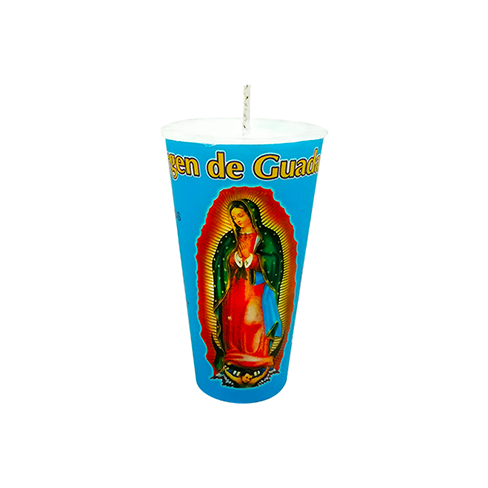 Veladora De Papel Cirio Virgen De Guadalupe 1Pz                                                     