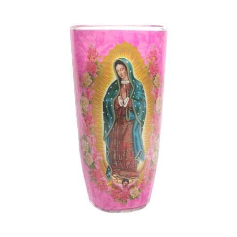 Veladora La Fama 1Pz Centenario Virgen De Guadalupe
