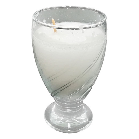 Veladora Copa De Vidrio Normandia Luz Eterna 1Pz                                                    