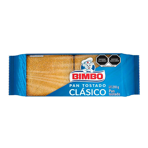 Pan Tostado Bimbo 210Gr