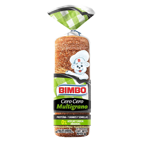 Pan Multigrano 610Gr Cero Cero Multigrano  