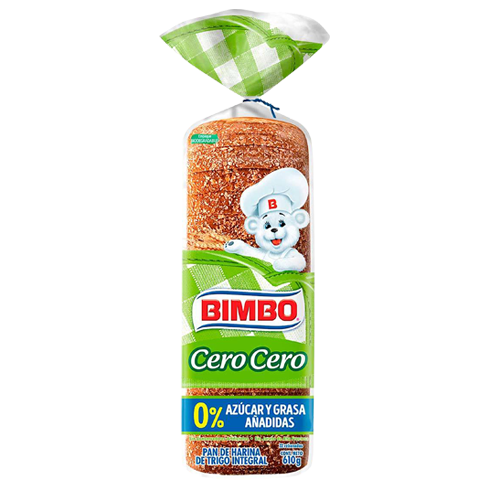 Pan Bimbo 610Gr Cero Cero                                   
