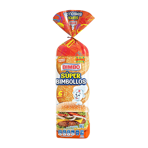 Bimbollos Bimbo 480Gr Extra Grande                                                                  