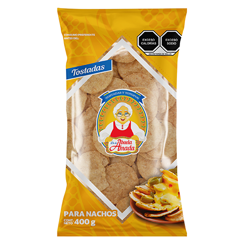 Tostadas Para Nachos De La Abuela Amada 400Gr Ac