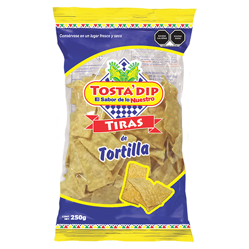 Tostadip 250Gr Tiras De Tortilla Ac