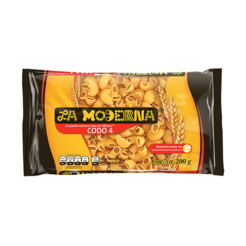 Sopa Moderna 200Gr Codo #4                                                                          