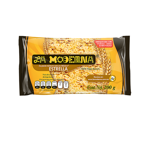 Sopa Moderna 200Gr Estrella                                                                         