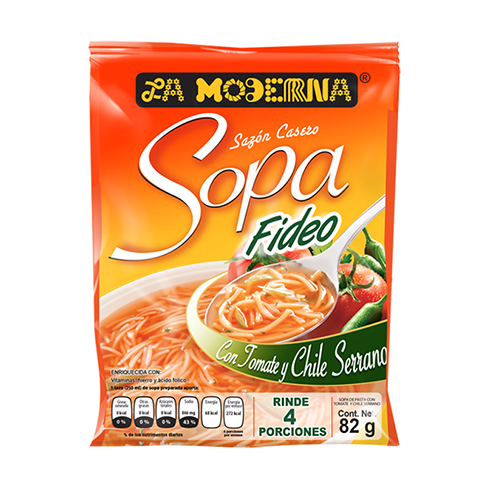 Sopa Moderna 82Gr Fideo Con Chile                                                                   