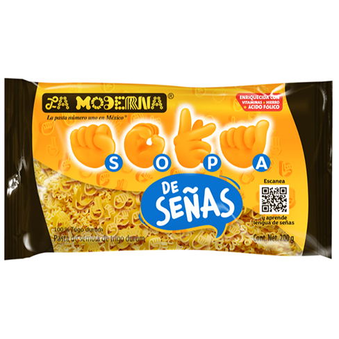 Sopa Moderna 200Gr De Señas                                     