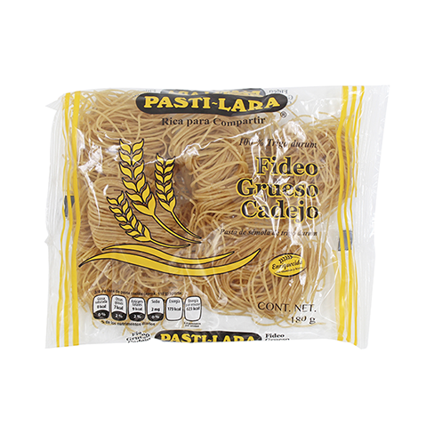 Sopa Pasti-Lara 180Gr Fideo Cadejo Grueso                                                           