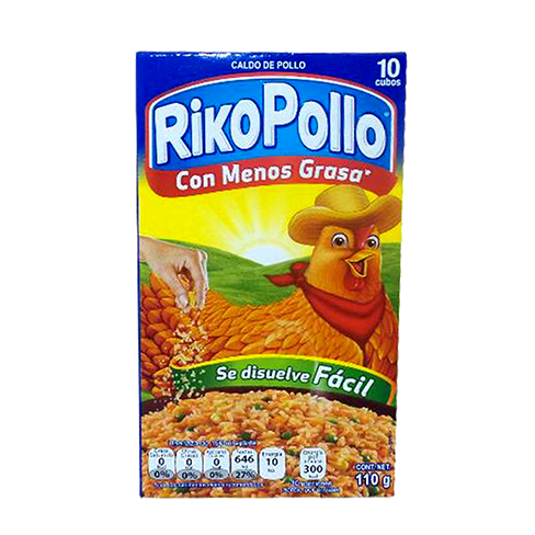 Rikopollo 10 Cubos Caldo De Pollo                                                                   