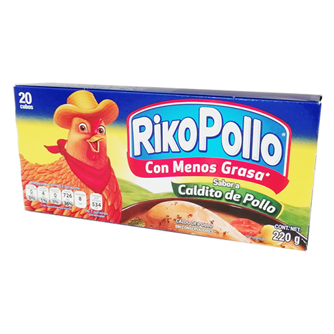 Rikopollo 20 Cubos Caldo De Pollo                                                                   