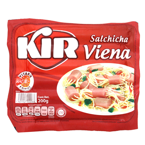 Salchicha Viena Kir 200Gr                                                                           