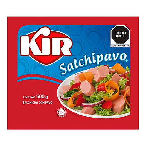 Salchicha De Pavo Kir 500Gr                                                                         