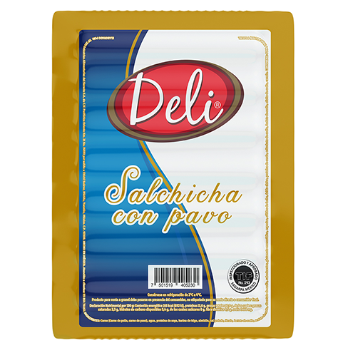 Salchicha De Pavo San Milan Xkg Para Hot Dog                                                        