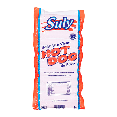 Salchicha Suly Xkg Para Hot Dog                                                                     