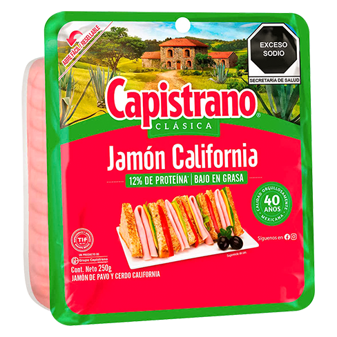 Jamon California Capistrano 250Grs                                                                  