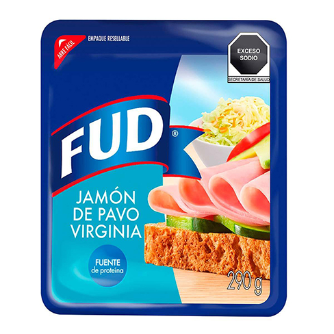 Jamon De Pavo Virginia Fud 290Gr                                                                    