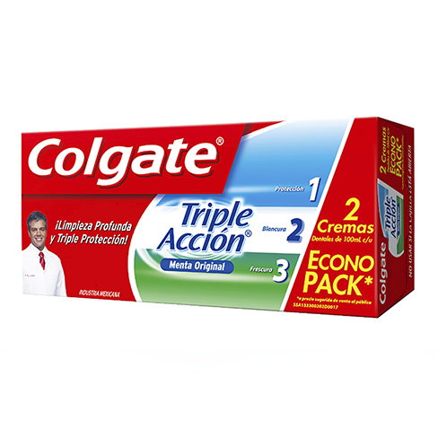 Crema Dental Colgate 2Pack(90Ml) Triple Accion