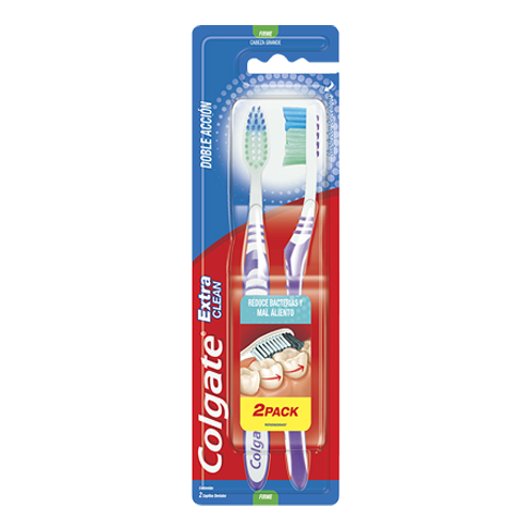 Cepillo Dental Colgate 2X1 Extra Clean                                                              